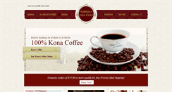 Desktop Screenshot of hawaiianqueencoffee.com